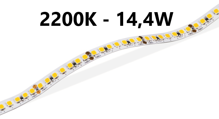 LED stripe - 14,4W/m - 2200K - L88