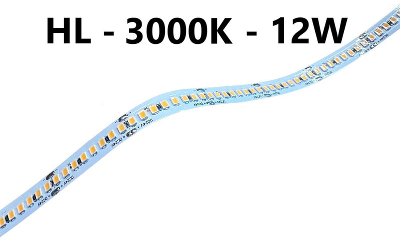 LED stripe - high lumen - 12W/m - 3000K - L173