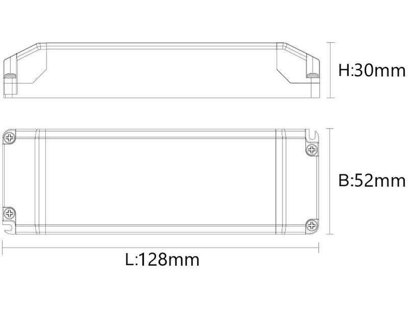 LED driver fasedim - 25W - 24V