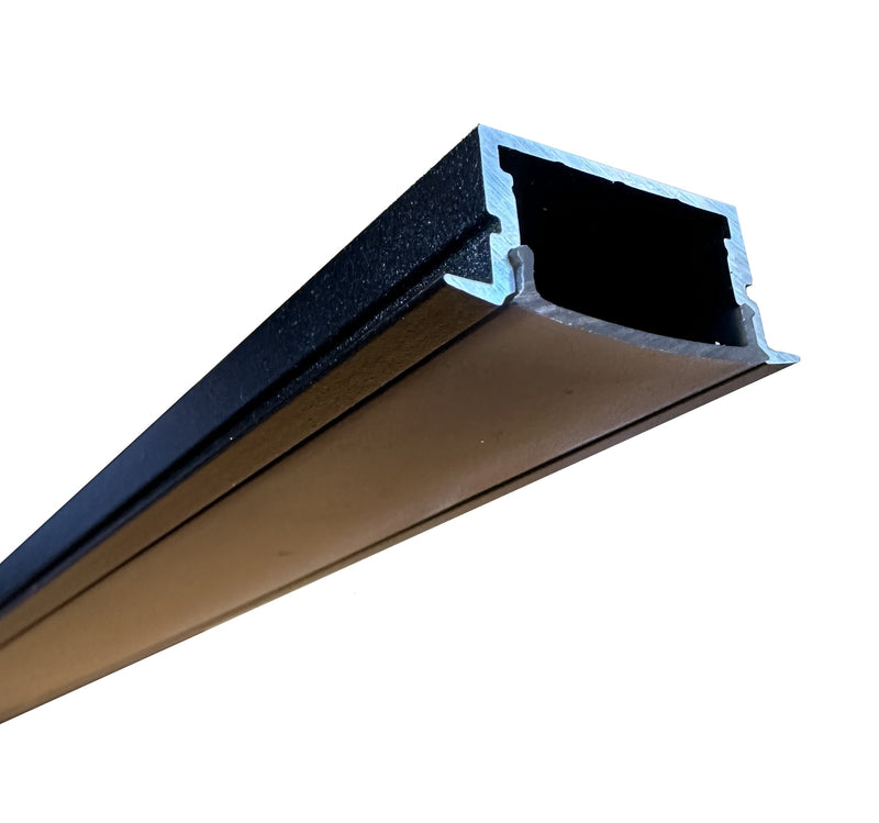 30,5x12,8mm svart - A125