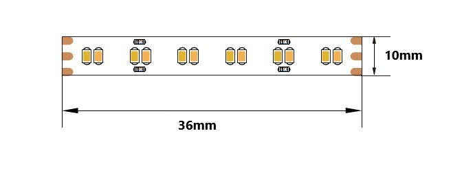 LED stripe - Tunable white - 12W/m - 1800-3000K - L205/L206