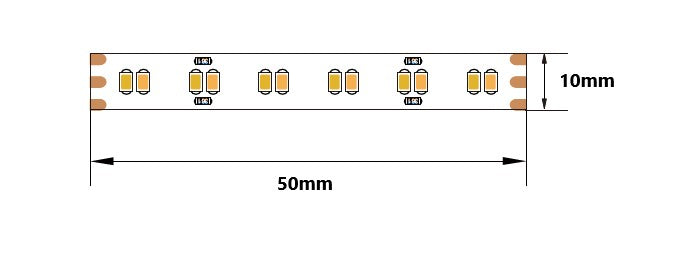 LED stripe - Tunable white - 15W/m - 1800-3000K - L160