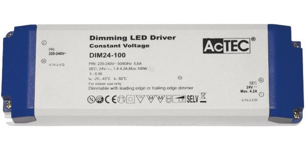 LED driver fasedim - 100W - 24V