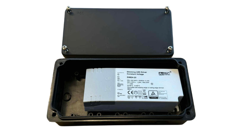 Koblingsboks 180 Sort IP65