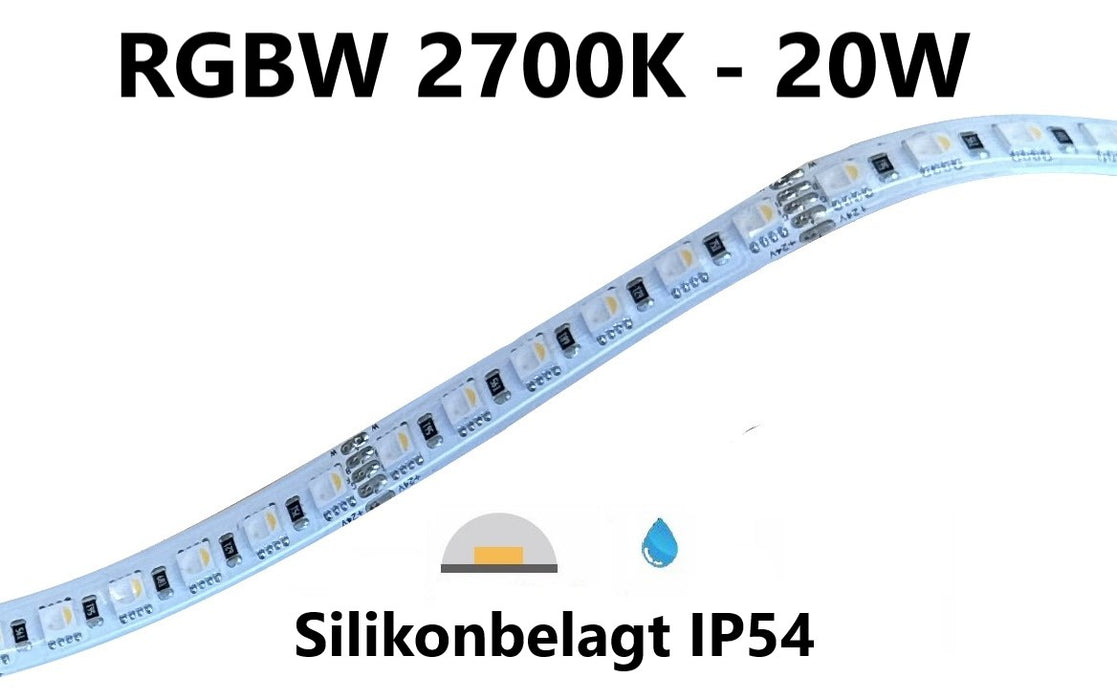 LED stripe - RGBW - 20W/m - 2700K - L162