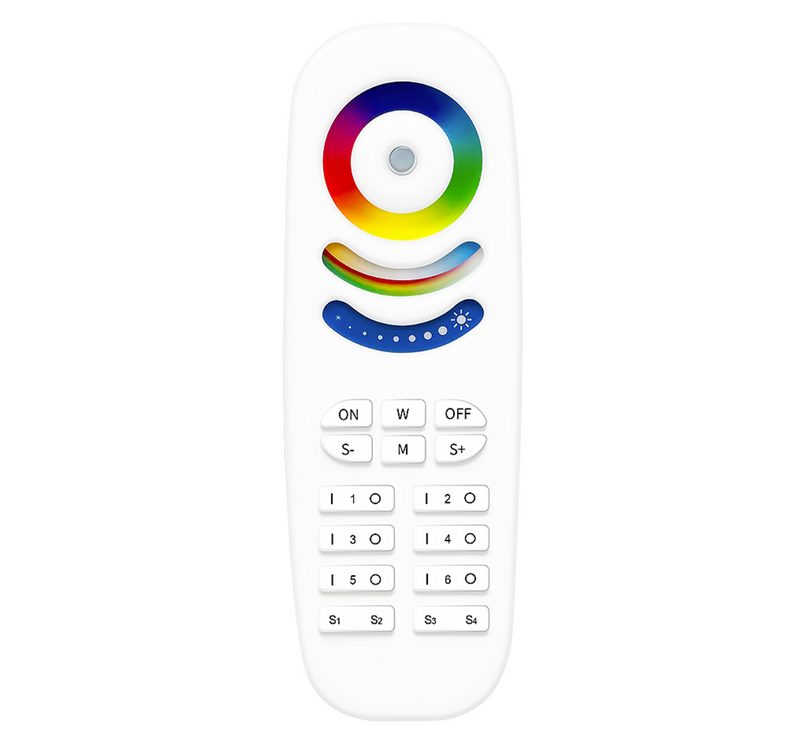 Trådløs fjernkontroll 2,4G RF - DIM - CCT - RGB - RGBW - RGB+CCT