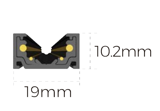 48V Micro Track påvegg