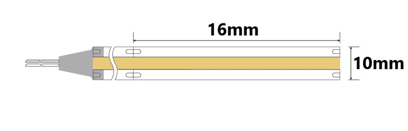 LED strip - COB - 12W/m - 2700K - L412