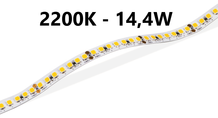 LED strip - 14,4W/m - 2200K - L88