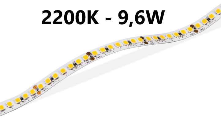 LED stripe - 9,6W/m - 2200K - L87