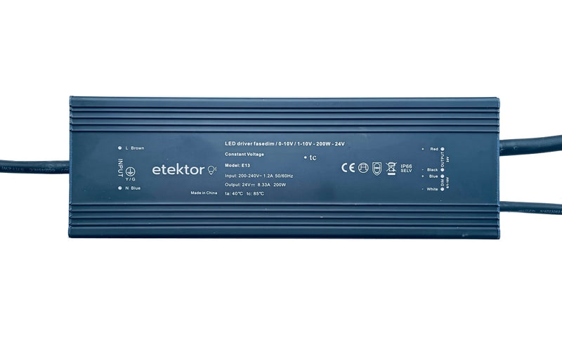 LED driver fasedim / 0/1-10V - 200W - 24V