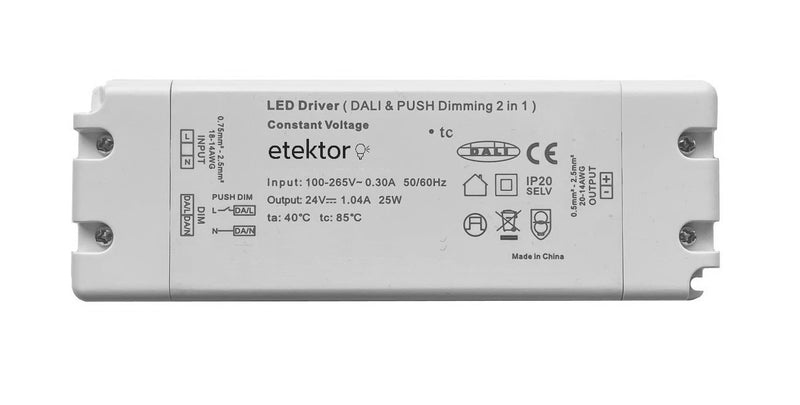 Dali/skub driver 24V - 25w