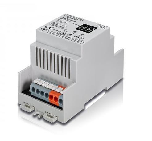 DALI din skinne 4 kanals dimmer - D40