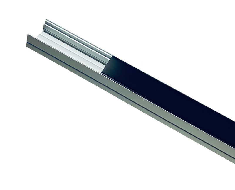 Sort deksel 23,5mm - A63