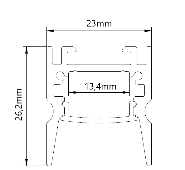 Frostet deksel 17mm - A104