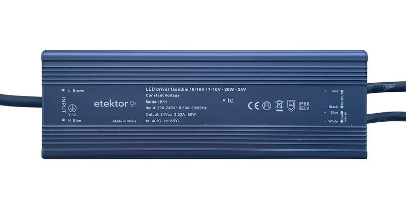 LED driver fasedim / 0/1-10V - 80W - 24V