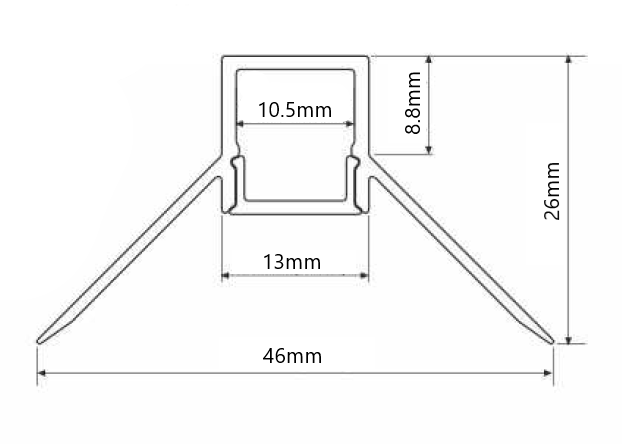 Fyllmedel för innerhörn - A64