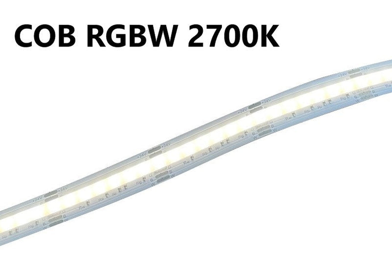 LED strip - RGBW - COB - 20W/m - 2700K - L410
