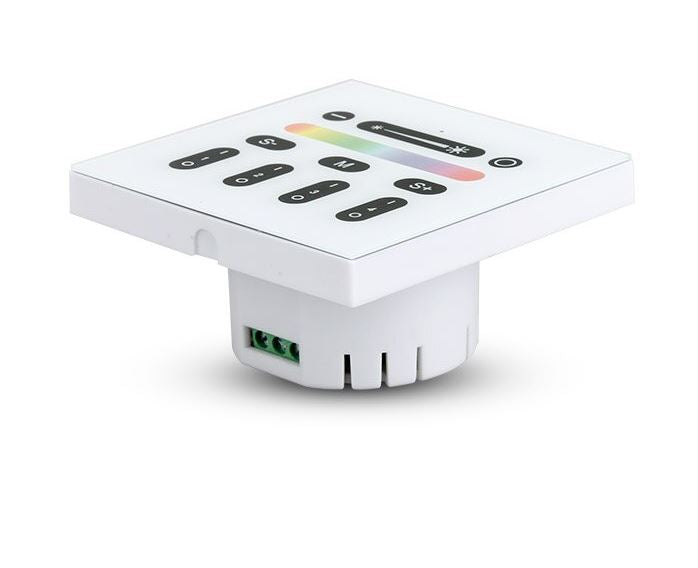 Trådløs styringspanel 2,4G RF 230V - DIM - CCT - RGB - RGBW - RGB+CCT